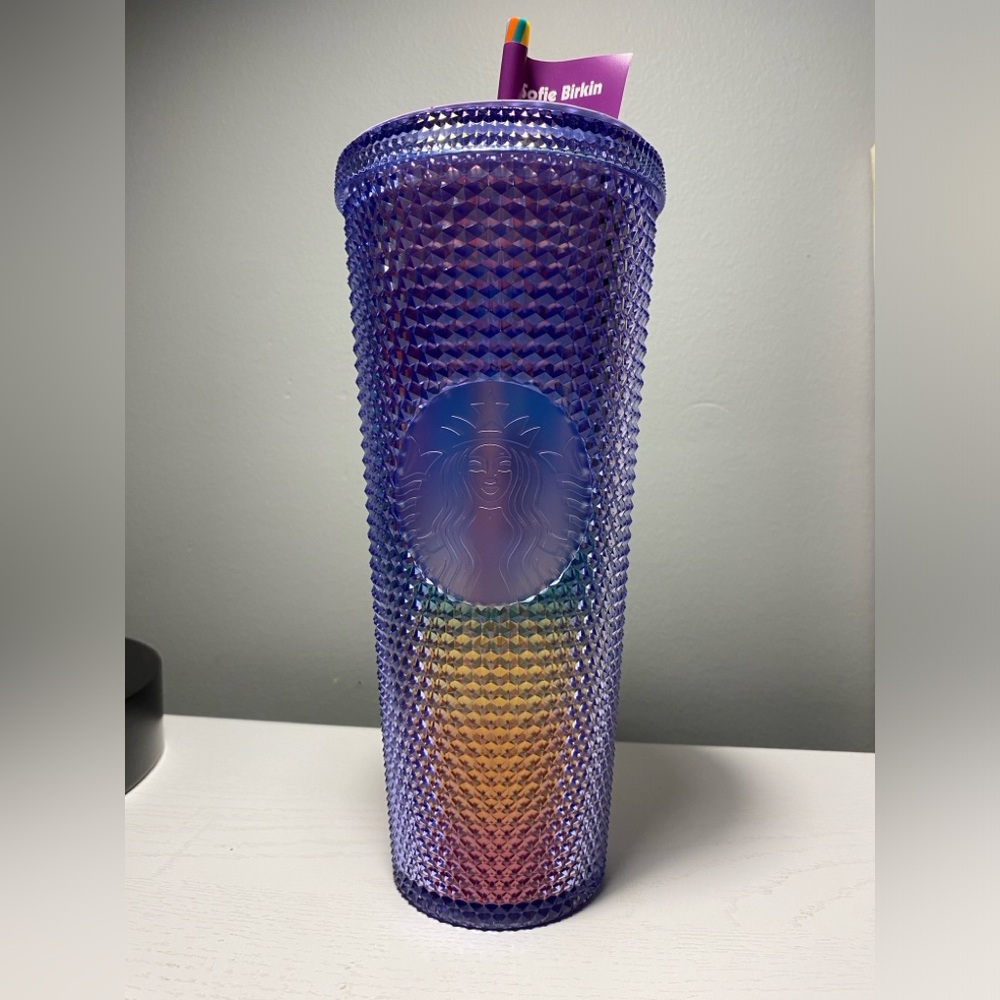 Special Edition Sophie Birkin Rainbow Pride Studded Venti Tumbler